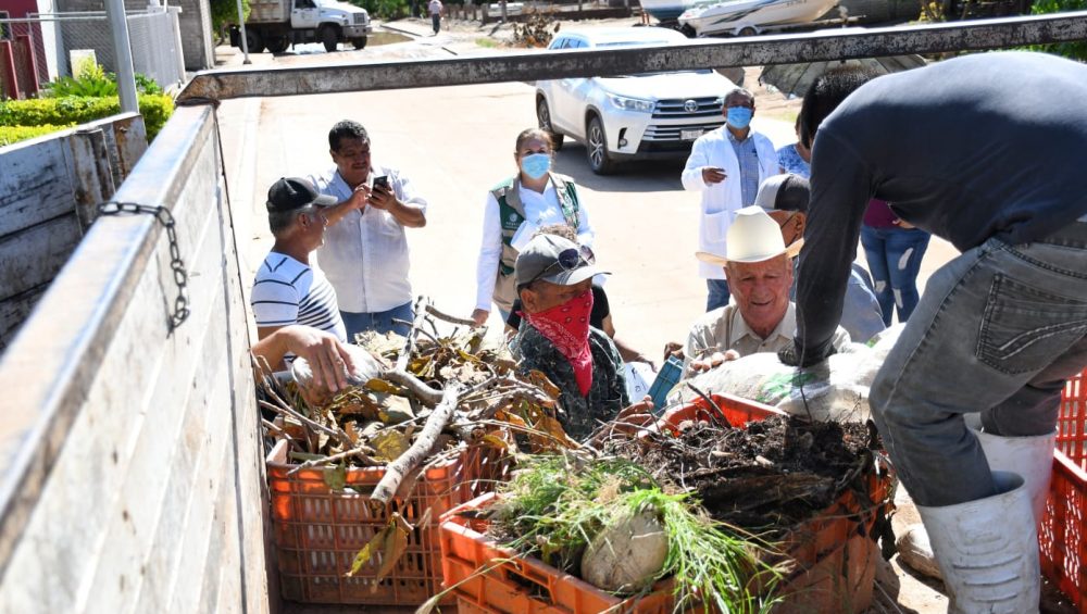 Aplican autoridades municipales y de salud programa de Limpieza y Descacharrización en Costa Azul