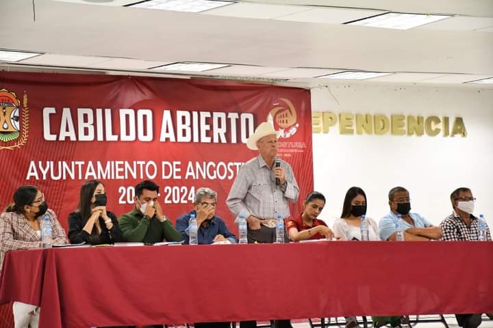 Realizarán Autoridades de Angostura Cabildo Abierto en Agustina Ramírez