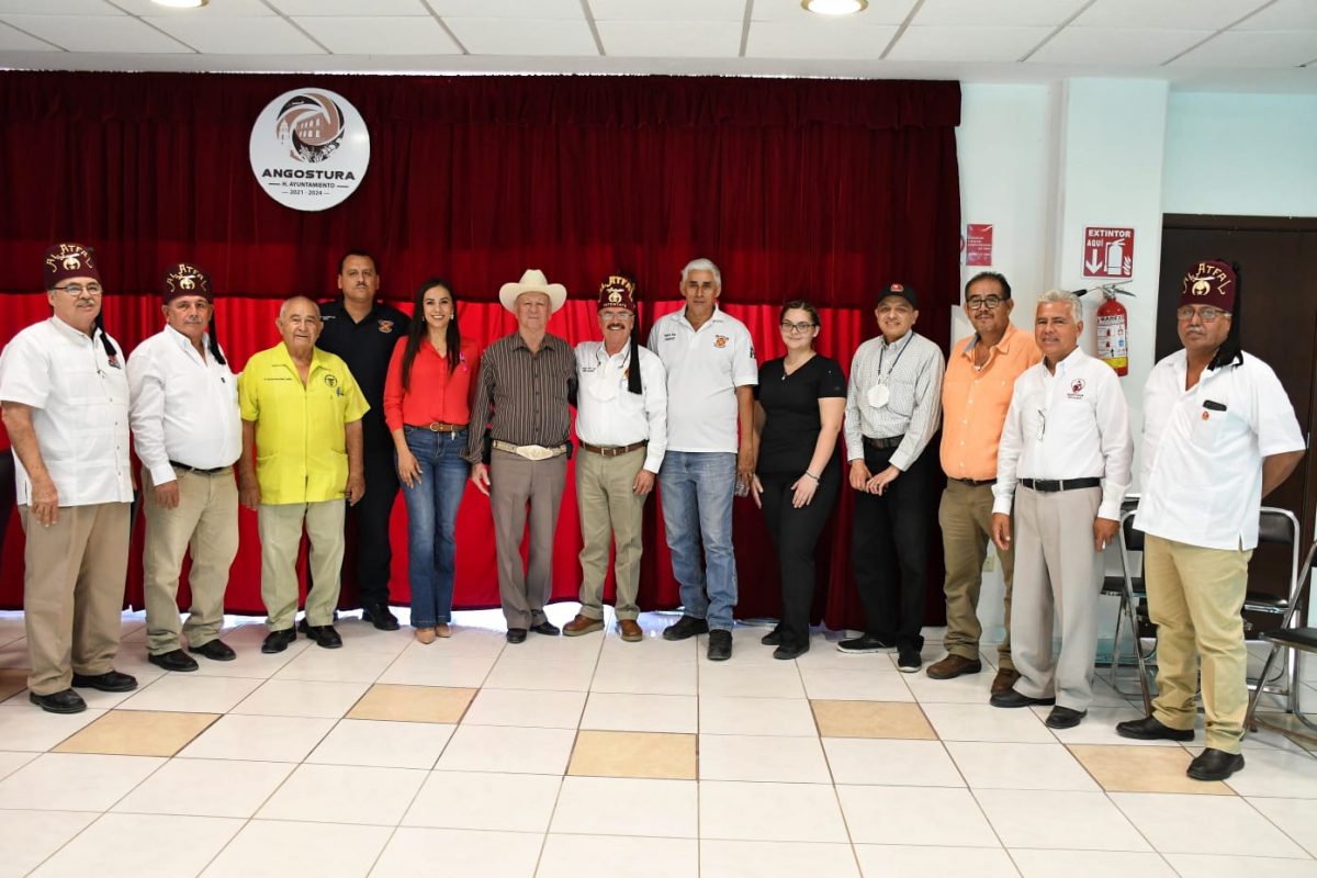 Ayuntamiento de Angostura abre sus puertas al grupo filantrópico de Shriners