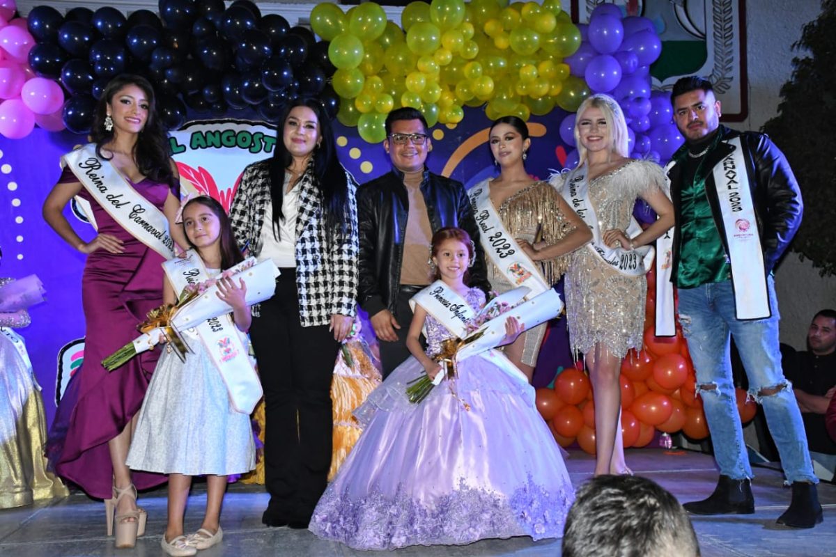 Danna Sofia García Flores es la nueva Embajadora de la Niñez 2023 para el Carnaval Angostura, México de Mis Amores