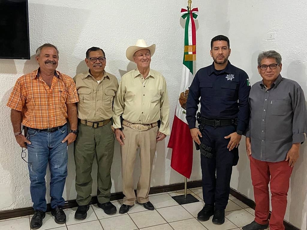 DSPyTM de Angostura recibe al nuevo Secretario Estatal de Seguridad Pública, Gerardo Mérida Sánchez