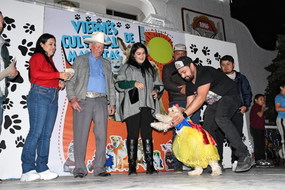 Tisha, Sasha y Lobito deslumbran con su talento y disfraz en el Viernes Cultural de Mascotas de Angostura