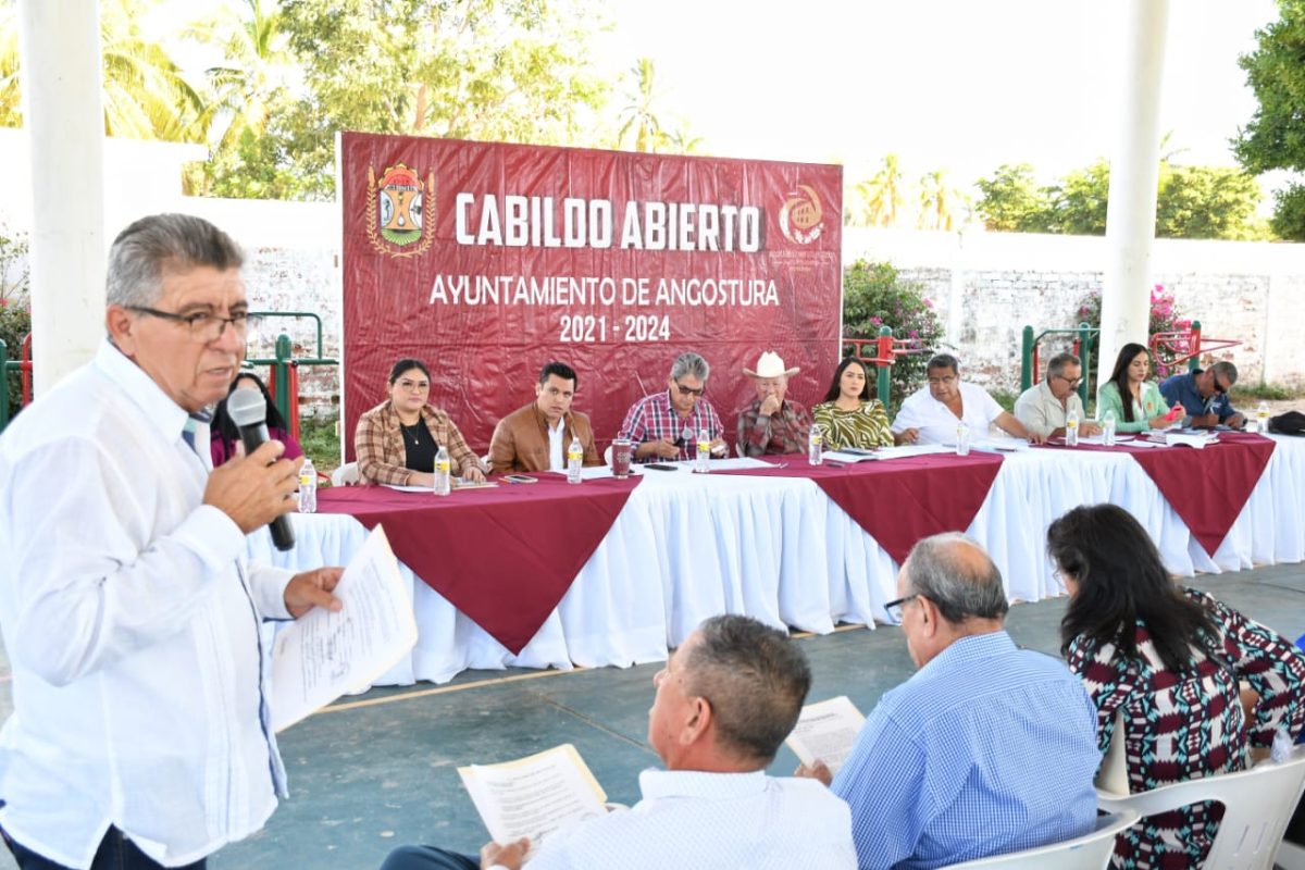 Cabildo de Angostura escucha la voz del pueblo de Chinitos y alrededores